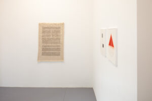 Haleh Redjaian | Transit | Ausstellungsansicht / Exhibition view Galerie kajetan Berlin | Photo: Hans Grunert